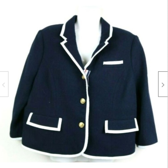 Neiman Marcus Jackets & Blazers - Neiman Marcus Thom Browne 3/4 Sleeve Blazer
